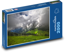 Alpská horská príroda Puzzle 2000 dielikov - 90 x 60 cm