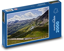 Alpine kurvenreiche Straße Puzzle 2000 Teile - 90 x 60 cm