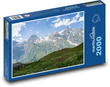 Rakousko - Alpy Puzzle 2000 dílků - 90 x 60 cm