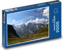 Rakúsko - Na Grossglockner Puzzle 2000 dielikov - 90 x 60 cm