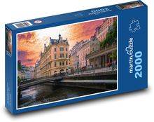 Česká Republika - Karlovy Vary Puzzle 2000 dílků - 90 x 60 cm