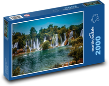 Nature - waterfall Puzzle 2000 pieces - 90 x 60 cm