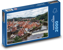 Czech Republic - Český Krumlov Puzzle 2000 pieces - 90 x 60 cm