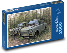Auto - Trabant Puzzle 2000 dílků - 90 x 60 cm