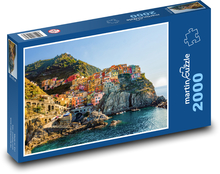 Nadmorskie miasto Włochy Cinque Terre Puzzle 2000 elementów - 90x60 cm