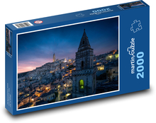 Italian Matera at night Puzzle 2000 pieces - 90 x 60 cm