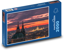 Evening Prague Puzzle 2000 pieces - 90 x 60 cm