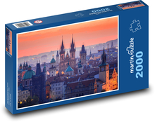 Praga, Republika Czeska Puzzle 2000 elementów - 90x60 cm