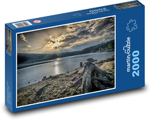Česká Republika - priehrada Puzzle 2000 dielikov - 90 x 60 cm