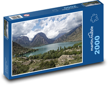 Tadžikistan - hory Puzzle 2000 dielikov - 90 x 60 cm