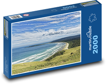Nový Zéland - zátoka Puzzle 2000 dílků - 90 x 60 cm