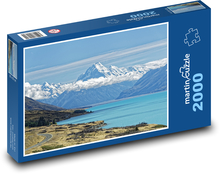 Zátoka na Novém Zélandu Puzzle 2000 dílků - 90 x 60 cm