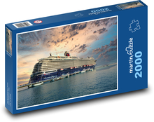 Zaoceánska loď Puzzle 2000 dielikov - 90 x 60 cm