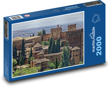 Spanish Palace of the Alhambra, Granada - Spain Puzzle 2000 pieces - 90 x 60 cm