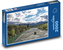 Nový Zéland - príroda Puzzle 2000 dielikov - 90 x 60 cm