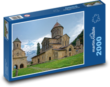 Gruzie - klášter Gelati Puzzle 2000 dílků - 90 x 60 cm