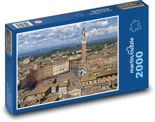 Itálie - Siena Puzzle 2000 dílků - 90 x 60 cm