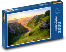 Sunset over the valley Puzzle 2000 pieces - 90 x 60 cm