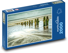 Vlny na mori Puzzle 2000 dielikov - 90 x 60 cm