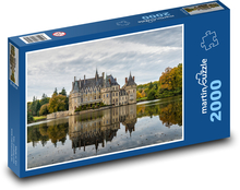 Zámek La Bretesche, Francie Puzzle 2000 - 90x60 cm