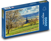 Kvitnúce stromy Puzzle 2000 dielikov - 90 x 60 cm