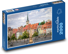 Erfurt - historické mesto v Nemecku Puzzle 2000 dielikov - 90 x 60 cm