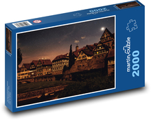 Night city in Germany Puzzle 2000 pieces - 90 x 60 cm