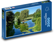 Naturteich im Park Puzzle 2000 Teile - 90 x 60 cm