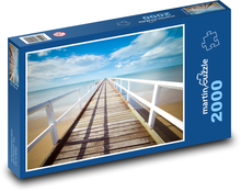 Niekończące się molo na morzu Puzzle 2000 elementów - 90x60 cm