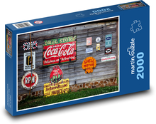 Retro-Anzeigen Puzzle 2000 Teile - 90 x 60 cm