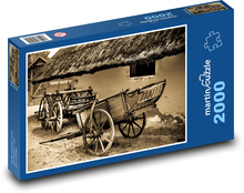 Kočiar na kone Puzzle 2000 dielikov - 90 x 60 cm