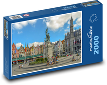 Belgicko - Brudge Puzzle 2000 dielikov - 90 x 60 cm