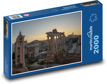 Rome, Roman Forum at sunset Puzzle 2000 pieces - 90 x 60 cm