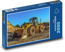 Dozer s radlicou Puzzle 2000 dielikov - 90 x 60 cm