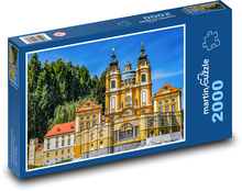 Barokový kláštor Melk na Dunaji Puzzle 2000 dielikov - 90 x 60 cm