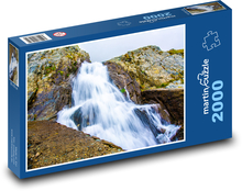 Příroda - vodopád Puzzle 2000 dílků - 90 x 60 cm