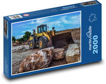 Excavator on site Puzzle 2000 pieces - 90 x 60 cm
