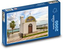 Kaplnka v Ayia Napa, Cyprus Puzzle 2000 dielikov - 90 x 60 cm