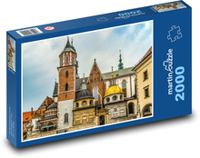 Kostel v Krakově - Polsko Puzzle 2000 dílků - 90 x 60 cm