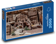 Skalné mesto Petra, Jordánsko Puzzle 2000 dielikov - 90 x 60 cm