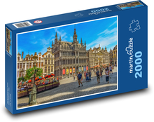 Belgie - Brusel Puzzle 2000 dílků - 90 x 60 cm