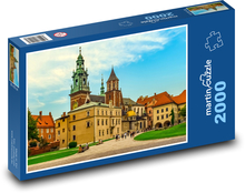 Kráľovský hrad Wawel v Krakove, Poľsko Puzzle 2000 dielikov - 90 x 60 cm