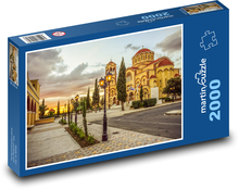 Kirche - Zypern, Paralimni Puzzle 2000 Teile - 90 x 60 cm