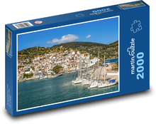 Řecký ostrov Skopelos Puzzle 2000 dílků - 90 x 60 cm
