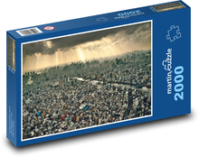 Wolkenkratzer in der Stadt Puzzle 2000 Teile - 90 x 60 cm
