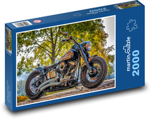 Motorka - Harley Davidson Puzzle 2000 dílků - 90 x 60 cm