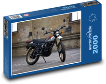 Legendární Yamaha XT500 Puzzle 2000 dílků - 90 x 60 cm