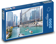 USA - Chicago Puzzle 2000 dílků - 90 x 60 cm