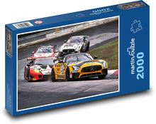 Motorsport - Mercedes Puzzle 2000 dílků - 90 x 60 cm