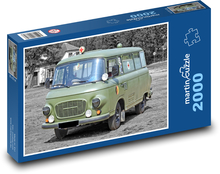 Military Historical Ambulance Puzzle 2000 pieces - 90 x 60 cm